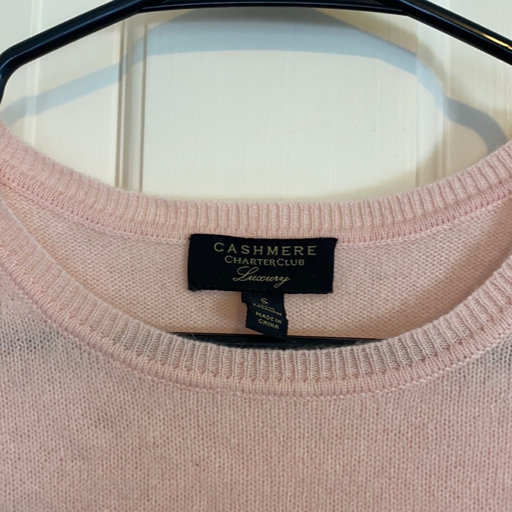 Cashmere charter club sweater